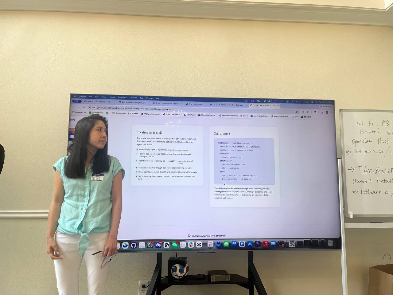 Virtual Live Streamer Agent